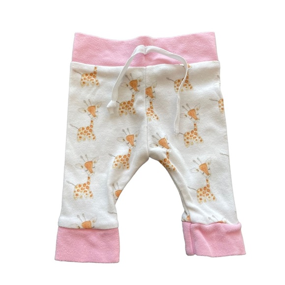 Little Nature Lover Other - Little Nature Lover Charley Giraffe Organic Cotton Leggings Newborn